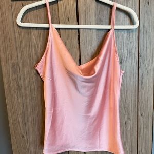 Silk Shein tank top. Size M